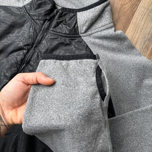 Ecko Function Jacket Men's Size 3XL Black 1/4 Zip Fleece Softshell Athletic 5269 - Picture 7 of 13